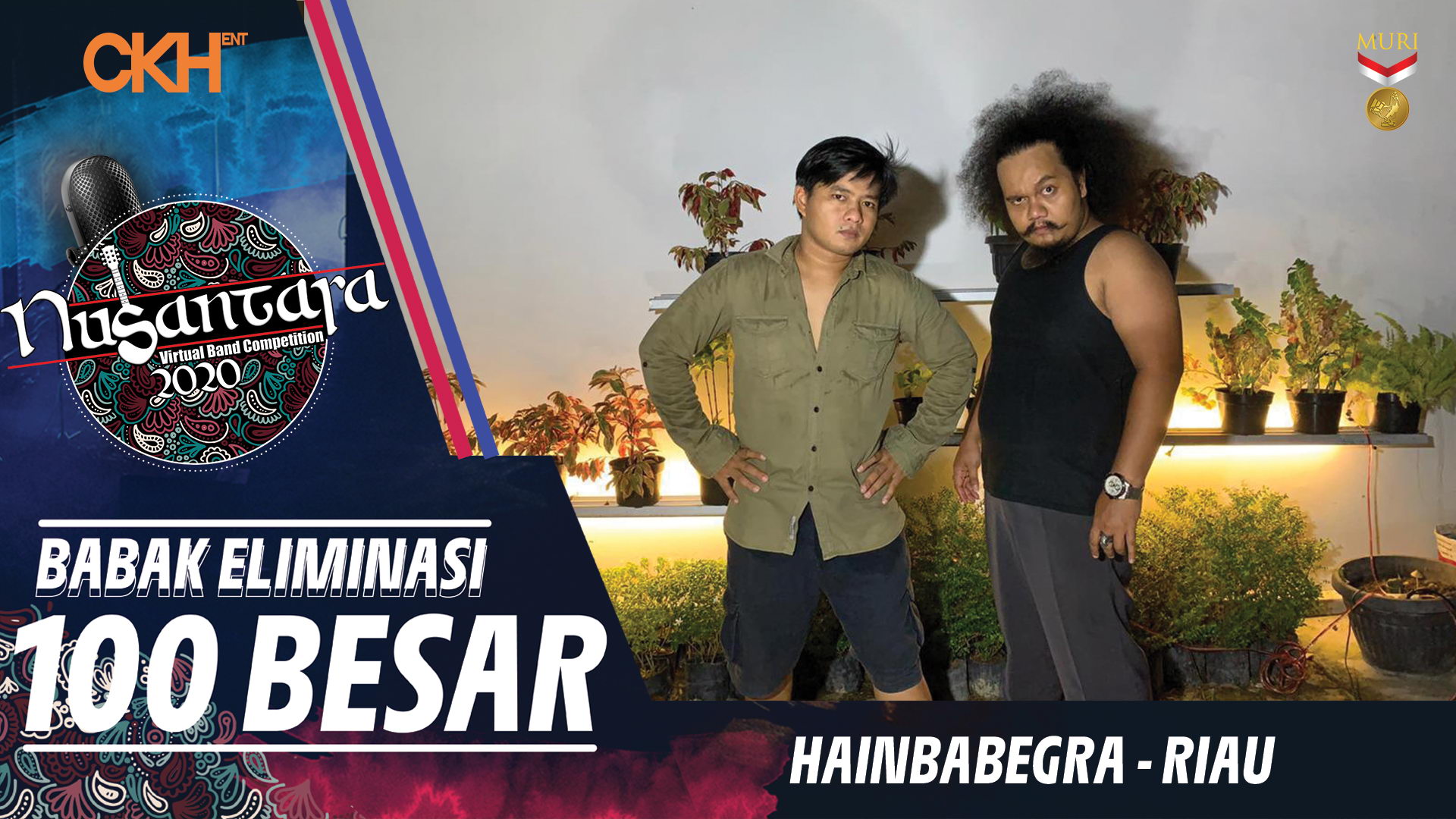 Hainbabegra - Eliminasi 100 Besar Nusantara Virtual Band Competition